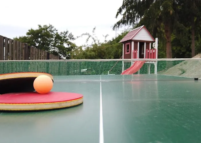 Vakantiehuis Wellnorama 1 - Wellnessferienhaus Mit Pool, Sauna Und Eigenem Whirlpool Mitten In Deutschland