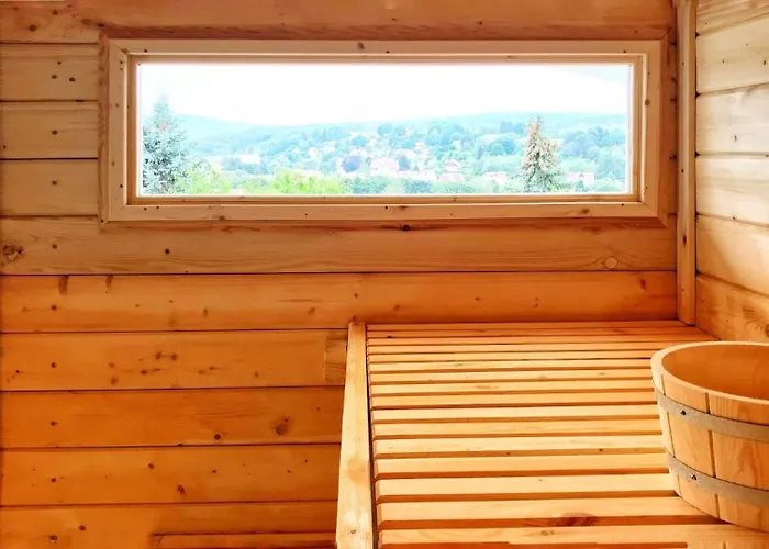 Wellnorama 1 - Wellnessferienhaus Mit Pool, Sauna Und Eigenem Whirlpool Mitten In Deutschland Vakantiehuis *